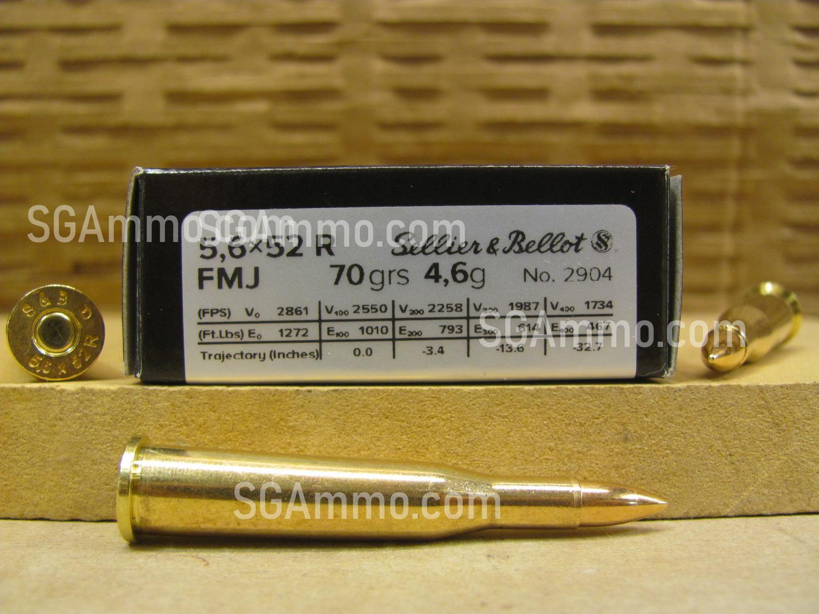 5.6x52R Ammo