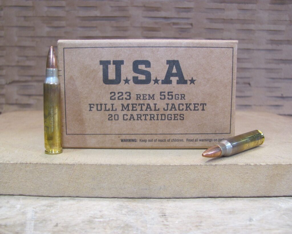 20 Round Box – 223 Rem 55 Grain FMJ Winchester Ammo – SG223KW