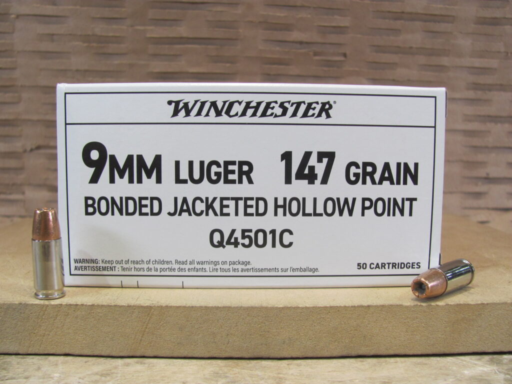 500 Round Case – 9mm Luger 147 Grain Bonded Nickel Plated Jacketed