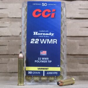 500 Round Brick - CCI 22 WMR 30 Grain V-Max Polymer Tip 2200 FPS Ammo - 0073