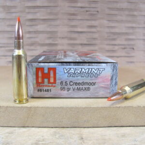 20 Round Box - 6.5 Creedmoor 95 Grain V-Max Hornady Ammo - 81481
