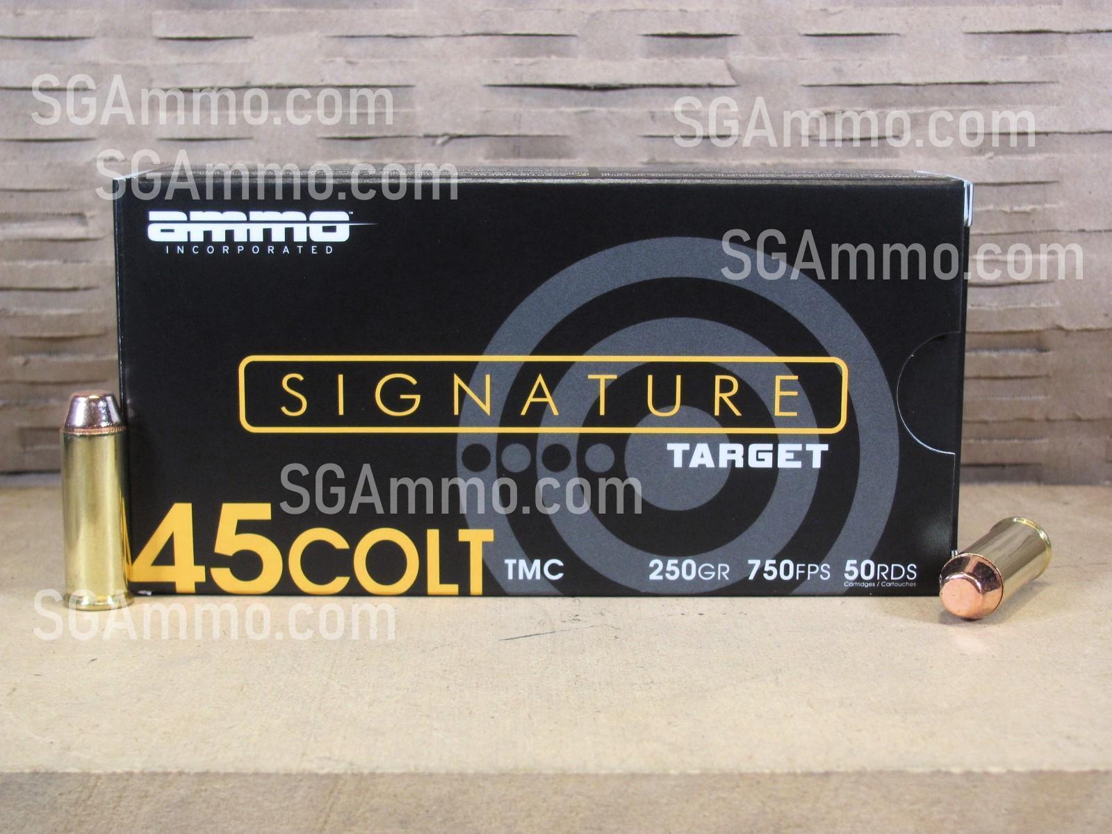 1000 Round Case - 45 Colt 250 Grain TMC - Ammo Inc Closeout