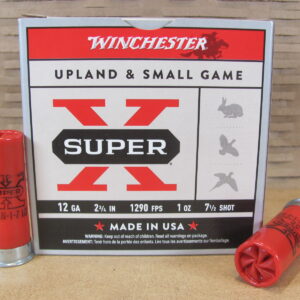 250 Round Case - 12 Gauge 2-3/4 Inch 1 Oz 7.5 Shot 1290 FPS Winchester Super-X Small Game Load - XU127