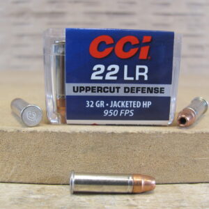 50 Round Box - 22 LR 32 Grain JHP Uppercut CCI Ammo For Semi-Auto Pistols Optimized For 2.5" to 4" Barrels - 960CC