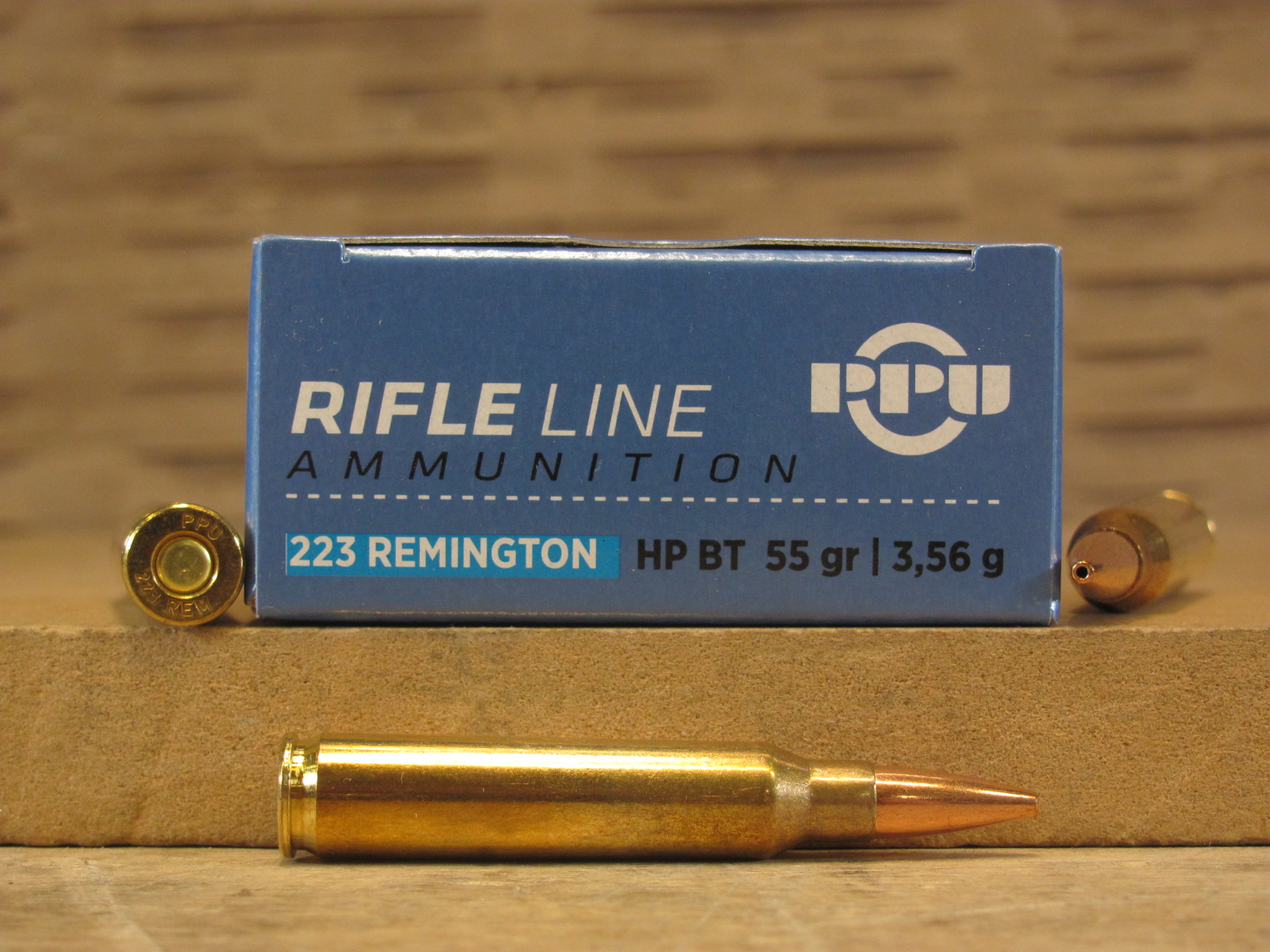 OLD STOCK - 1000 Round Case - 223 Rem 55 Grain Hollow Point Prvi Partizan Ammo - 2020 MFG - READ DESCRIPTION