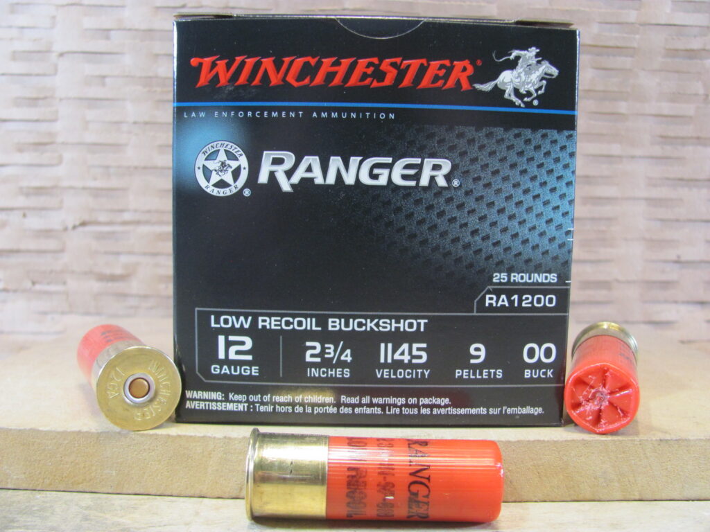 250 Round Case - 12 Gauge 2.75 Inch 9 Pellet 00 Buck 1145 FPS Low Recoil Winchester Ranger Ammo - RA1200 - Bulk Ammo For Sale | Cheap Ammunition | SG Ammo