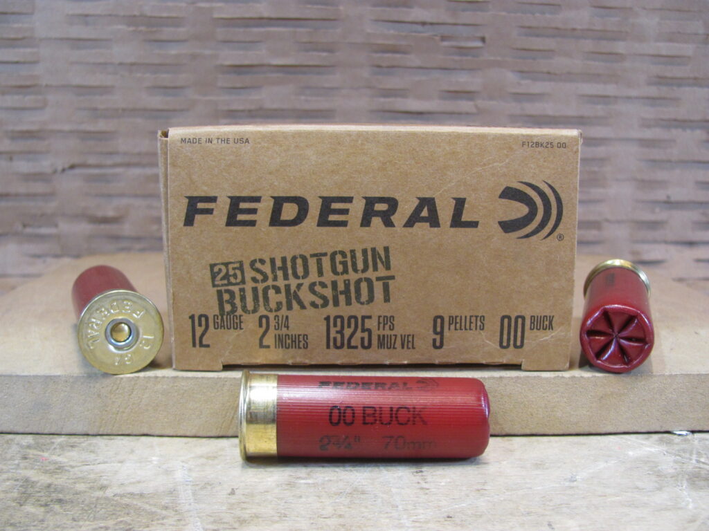 250 Round Case - 12 Gauge 2-3/4 Inch 9 Pellet 00 Buckshot 1325 FPS Federal Shotgun Ammo - F12BK2500 - Bulk Ammo For Sale | Cheap Ammunition | SG Ammo